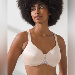 ‼️RARE‼️🎸SOMA🎸🔥NWT🔥SENSUOUS SIDES MINIMIZER 3INCH in PALE SAND—36DD